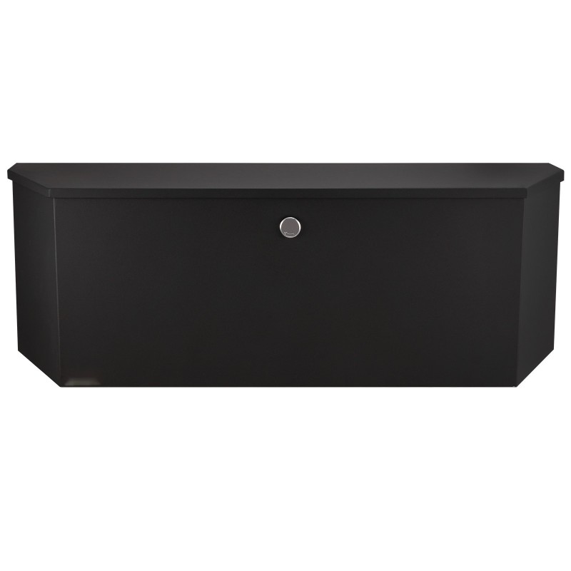 Perävaunun vetokidan työkalulaatikko hiiliterästä 914×305×305 mm lukolla ja kahdella avaimella