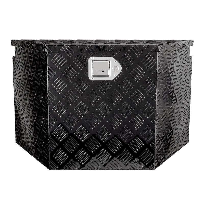 Työkalulaatikko perävaunun aisalle alumiiniseos mitat 99x42x30 senttimetriä lukolla ja kaksi avainta