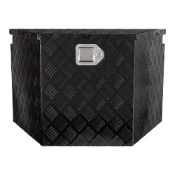 Perävaunun aisan työkalulaatikko alumiiniseoksesta säänkestävä lukittava kaksi avainta