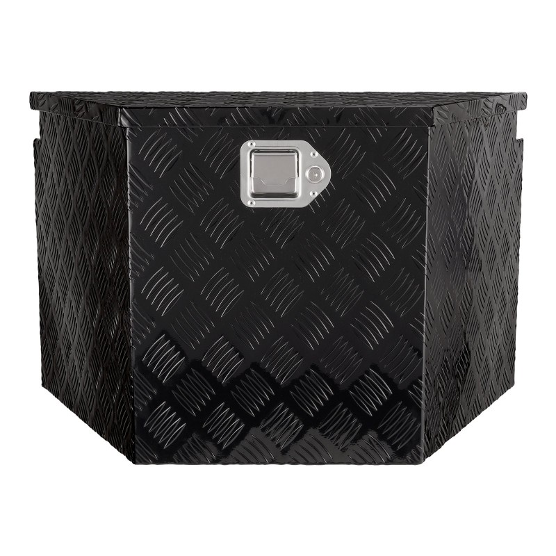 Perävaunun aisan työkalulaatikko alumiiniseoksesta säänkestävä lukittava kaksi avainta