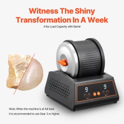 Kivirumpu 1,8 kilogramman kapasiteetilla kylmävalssattu teräsrunko suoravetoinen moottori yhdeksän nopeutta