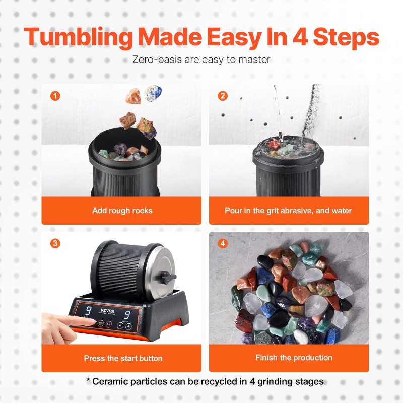 Kivihiomakone ABS-muovinen suoravetomoottorilla 9 nopeutta 9 päivän ajastin lapsille ja aikuisille