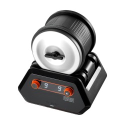 Kivirumpusetti ABS muovi 4 paunan kapasiteetti 9 nopeutta 9 päivän ajastin