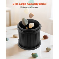 Kivirummutussarja kiven kiillotukseen 4 nopeusasetusta hiljainen 35 dB ohjauspaneelilla