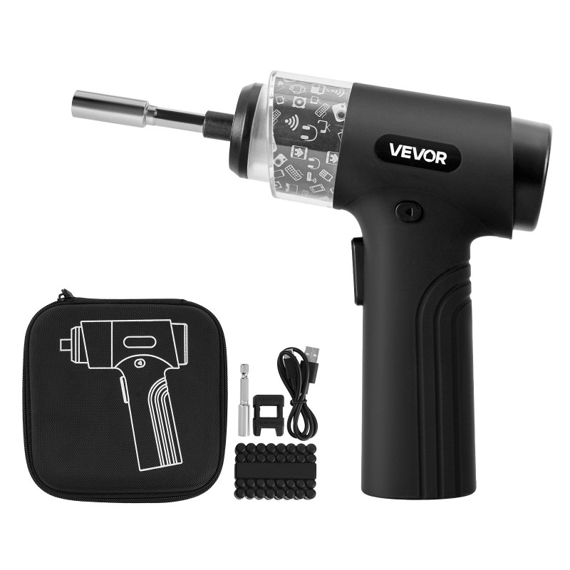 Johdoton sähköruuvimeisseli 32 kärkeä 0,5–5 N·m 2500 mAh akku digitaalinen näyttö