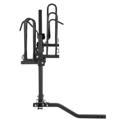 Vetokoukkuun kiinnitettävä alusta tyylinen pyöräteline 1 2 pyörälle enintään 2 4 tuuman renkaisiin