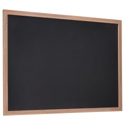 Magneettinen liitutaulu rustiikkisella ruskealla puukehyksellä 1168x889 mm