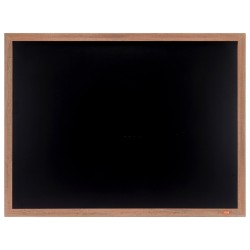 Magneettinen liitutaulu rustiikkisella ruskealla puukehyksellä 1168x889 mm