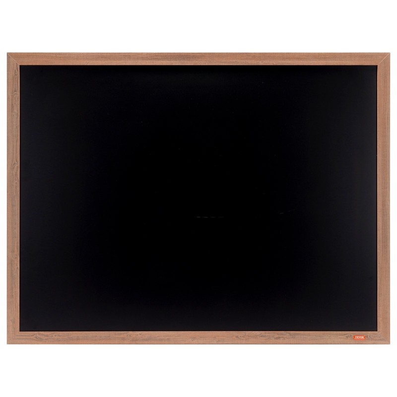 Magneettinen liitutaulu rustiikkisella ruskealla puukehyksellä 1168x889 mm