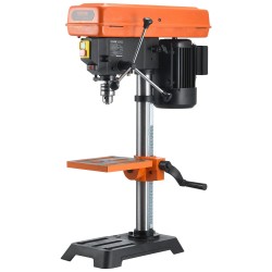 Penkkiporakone 10-tuumainen 550W induktiomoottori 5-portainen nopeussäätö 0–45° työpöytä puu ja metalli
