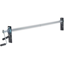 Käsikäyttöinen pressurullasarja alumiiniseosakselilla 1,6–2,6 m lavoihin sienipehmusteisella 17,8 cm kampikahvalla