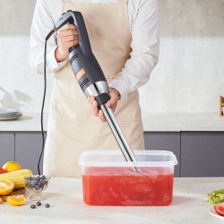 Upposekoitin ammattikäyttöön 350 watin 16 tuuman varsi portaaton nopeudensäätö ruostumaton teräs