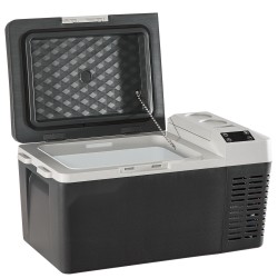 Kompressorijääkaappi 19,9 l kannettava autoon ja kotiin PP ja ABS kuori