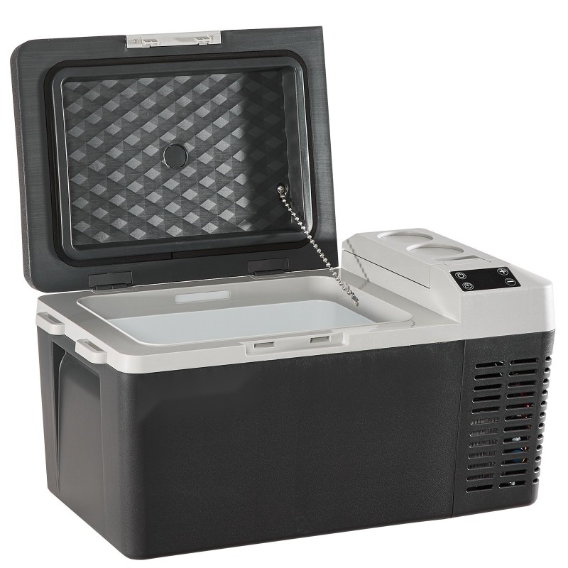 Kompressorijääkaappi 19,9 l kannettava autoon ja kotiin PP ja ABS kuori
