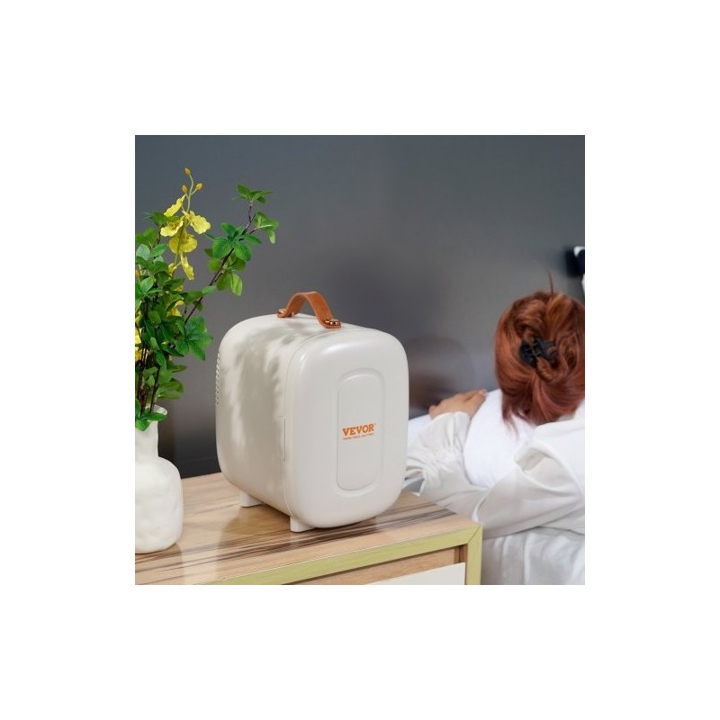 Minijääkaappi 4 L 6 purkkia alumiinisisävuoraus viilennys ja lämmitys USB ja verkkovirtainen