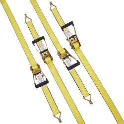 Räikkäkiristysliinat 4 kpl polyesteri 50 mm 4,6 m 2268 kg murtolujuus