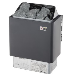 Sähkökiuas 8 kW seinään asennettava digitaalinen ohjain 3 tunnin ajastin 8 12 m