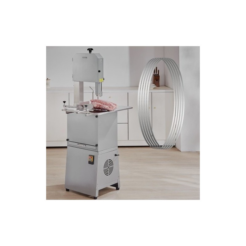 Lihabandsausterä hiiliteräs 2020x16x0,56 mm 5 kpl lihan ja luiden leikkaamiseen