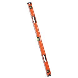 Kuplavesivaaka alumiinirunkoinen 1222 mm 3 kuplaa 0, 45 ja 90 astetta iskunkestävä