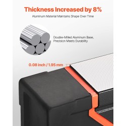 4-osainen magneettinen vatupassisarja alumiinirunko 10 16 24 48 tuumaa fluoresoivat kuplaputket