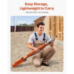 4-osainen magneettinen vatupassisarja alumiinirunko 10 16 24 48 tuumaa fluoresoivat kuplaputket