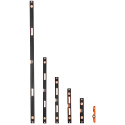 6-osainen alumiininen laatikkovatupassisarja pituudet 10–78 tuumaa magneetti 10 tuuman tasossa