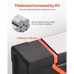 Alumiininen 6-osainen magneettivatupassisarja 10–78 tuumaa 45/90/180 asteen libellit SAE ja metrinen asteikko