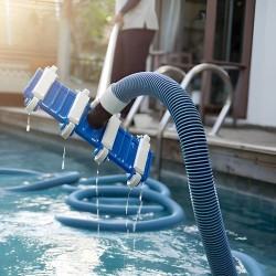 Allasimuriletku 38 millimetrin halkaisija 9,1 metrin pituus tyhjennykseen ja imurointiin