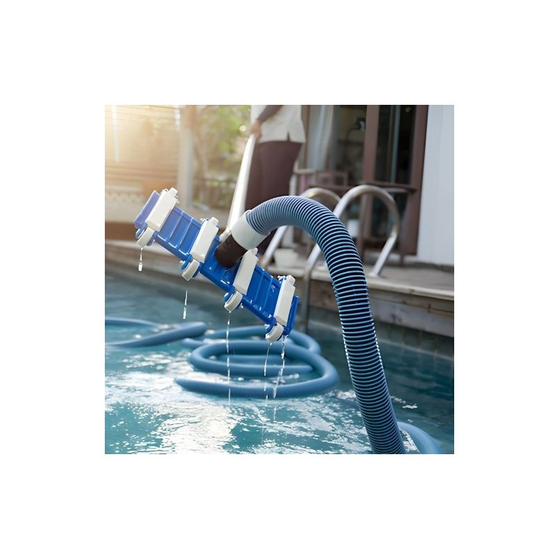 Allasimuriletku 38 millimetrin halkaisija 9,1 metrin pituus tyhjennykseen ja imurointiin