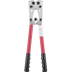 Puristuspihdisarja karkaistua terästä 6 50 mm kaapeleille sisältää 48 kuparirengasta 100 kutistesukkaa