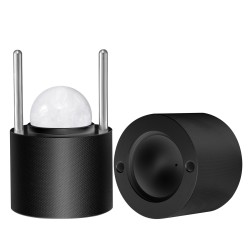 Jääpallopuristin ilmailualumiinirunko 60 mm silikonimuotti alusta pihdit tippalevy lasi viskiin ja cocktaileihin