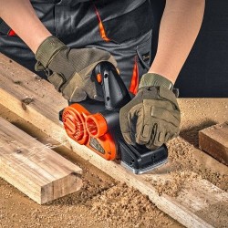 Sähköinen käsihöylä 8,25 cm höyläysleveys 2 mm maksimisyvyys alumiinipohja