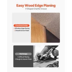 Akkukäyttöinen käsihöylä 56 mm leikkuuleveys harjaton moottori 12 V 2 Ah