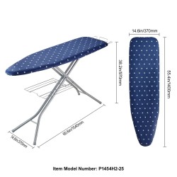 Silityslauta nelikerroksinen lämpöä kestävä päällinen ja puuvillapäällinen säädettävä korkeus säilytyshylly