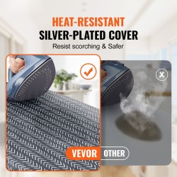 Pöytäsilityslauta 595 x 365 mm PP-paneeli 7 mm neulavanu kahdella päällisellä