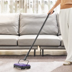 Käsikäyttöinen matonlakaisin 200 mm työleveys 300 ml pölysäiliö matoille ja koville lattiapinnoille