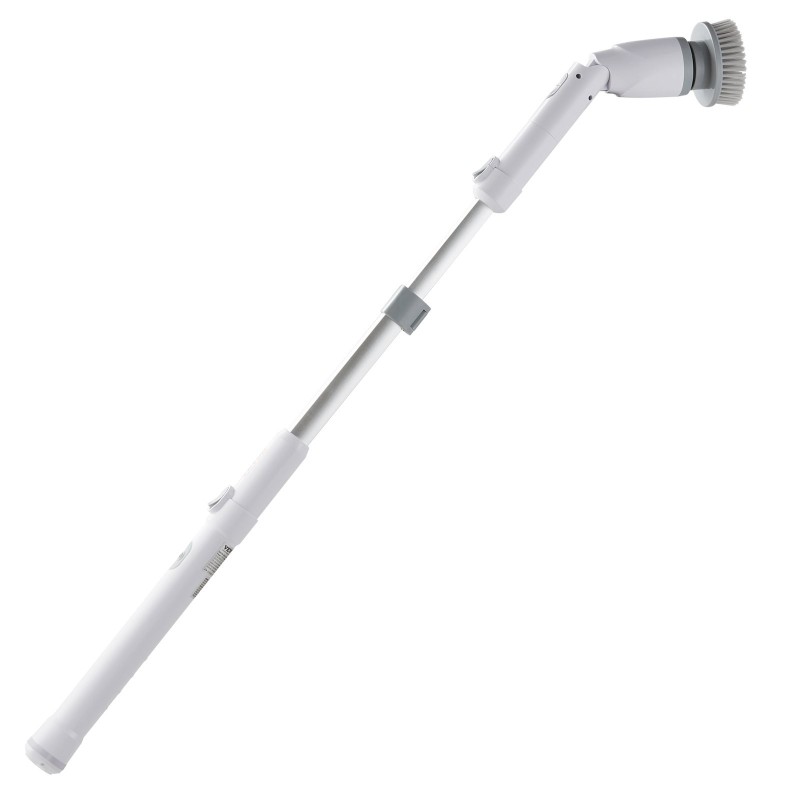 Sähköinen pyörivä pesuharja langaton kaksi nopeutta yhdeksänkymmenen minuutin käyttöaika teleskooppivarsi neljä harjapäätä