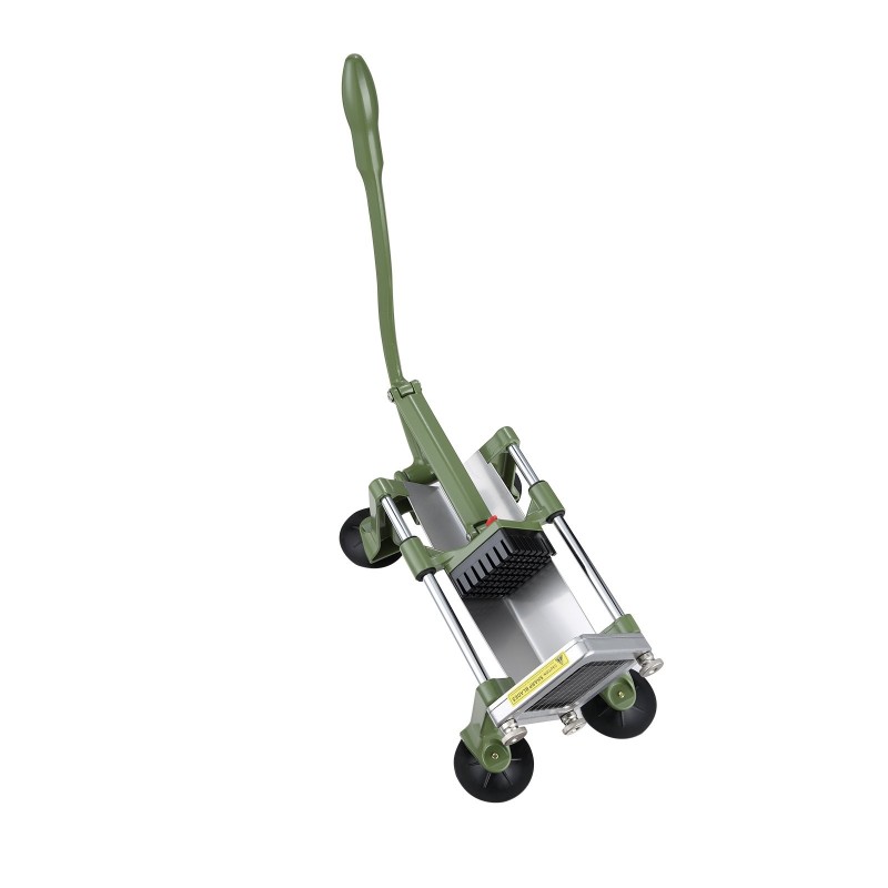 Manuaalinen perunaleikkuri alumiini ja ruostumaton teräs 1/2 3/8 1/4 tuuman terillä