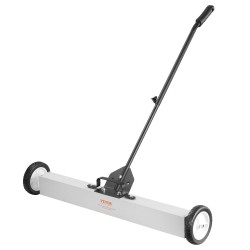 Rullaava magneettinen puhdistaja pyörillä 36 tuuman 24,9 kg teleskooppivarrella 77–113 cm alumiinirunkoinen