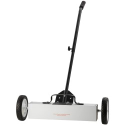 Työntömallinen rullattava magneettiharava 18 tuumaa 20 4 kg magneetti teleskooppivarrella suurilla kumipyörillä