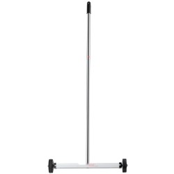Magneettinen lakaisija pyörillä 43 cm keräyspinta 4,5 kg vetokyky säädettävällä teleskooppivarrella