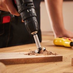 Forstner-puuporanteräsarja 16 kpl hiiliteräs 6,4–41,3 mm puulle ja komposiittilevyille