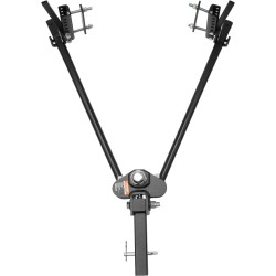 Kuormantasaava vetokytkin jauhemaalattu teräs 680 kg aisapaino 7706 kg 4-pisteen heilunnanvaimennus