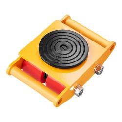 Siirtovaunusarja neljällä polyuretaanipyörällä hiiliterästä kahdeksan tonnin kantavuus