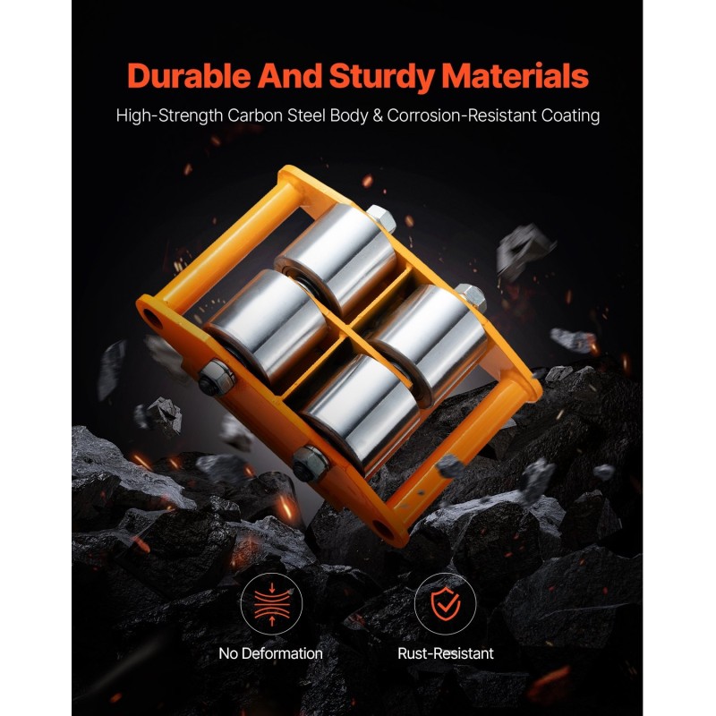 Koneliukunostinsetti neljän kappaleen hiiliteräsrunkoinen 12 tonnin kantavuus 360 asteen kääntölevy