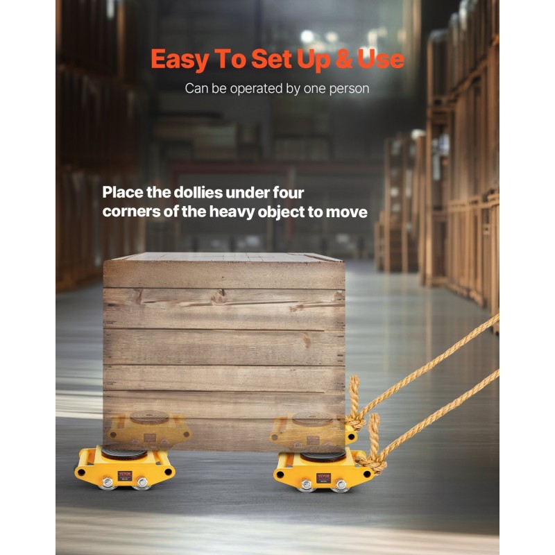 Koneliukunostinsetti neljän kappaleen hiiliteräsrunkoinen 12 tonnin kantavuus 360 asteen kääntölevy