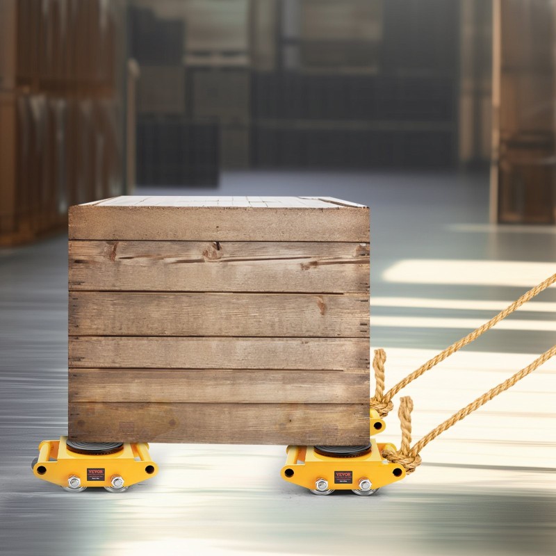 Koneliukunostinsetti neljän kappaleen hiiliteräsrunkoinen 12 tonnin kantavuus 360 asteen kääntölevy