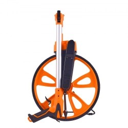 Mittapyörä ABS ja alumiinioksidi teleskooppivarrella 317,5 mm mittausalue 0–9999,9 m mekaanisella laskurilla