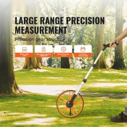 Mittapyörä ABS ja alumiinioksidi 317 mm teleskooppivarsi 71–104 cm laukku