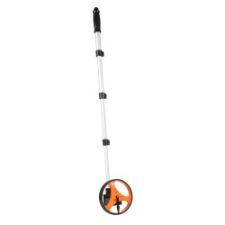 Mittapyörä pyörän halkaisija 159 mm teleskooppivarsi 100–42 cm mekaaninen laskuri selkäreppu